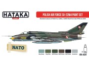 Zestaw farb akrylowych Polski Su-22M4 HTK-AS47 Hataka