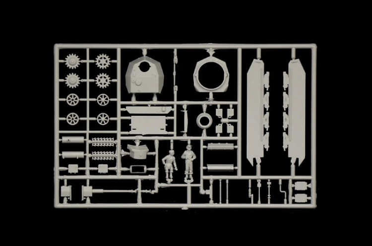 Działo Flakpanzer IV Wirbelwind 7074 Italeri