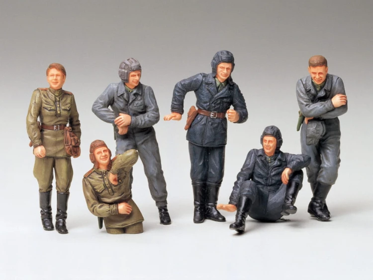 Figurki radzieckich żołnierzy 35214 Tamiya