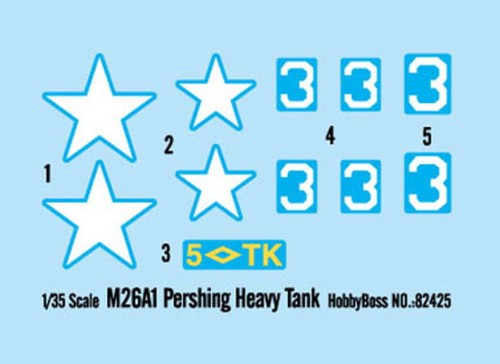 Czołg M26A1 Pershing 82425 Hobby Boss