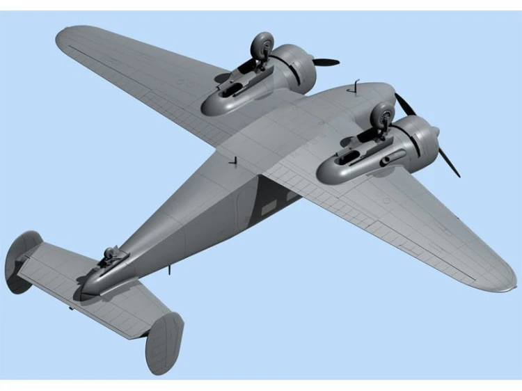 Beechcraft Model 18 AT-7C/SNB-2C Navigator 48183 ICM