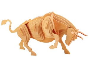 Byk składanka drewniana