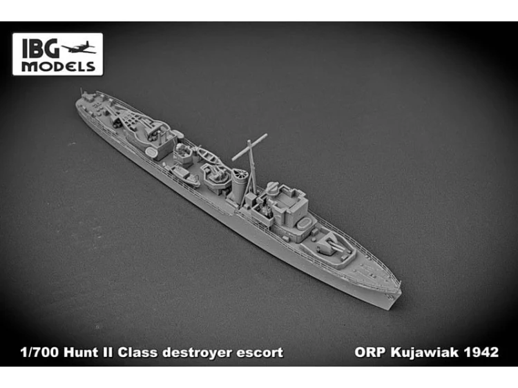 Okręt niszczyciel ORP Kujawiak 1942 Hunt II 70002 IBG
