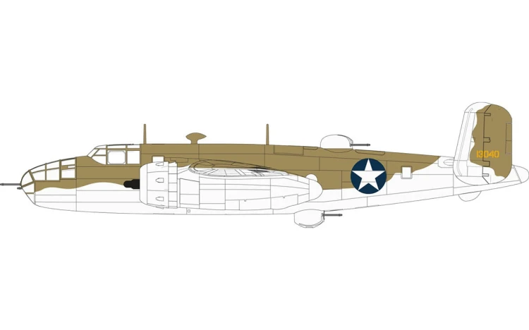 Samolot North American B-25C/D Mitchell A06015 Airfix