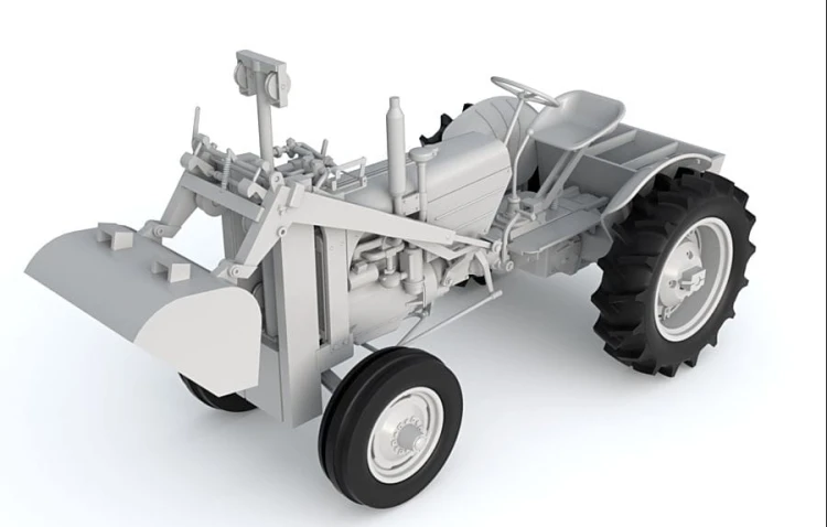 Traktor ciągnik ładowarka Case VAI 35002 Thunder Model