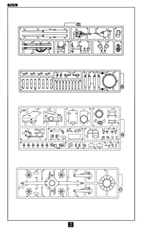 Działo przeciwlotnicze 128mm FlaK 40 UA72094 Modelcollect