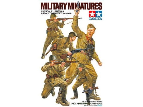 Figurki rosyjska piechota 1941-1942 35311 Tamiya