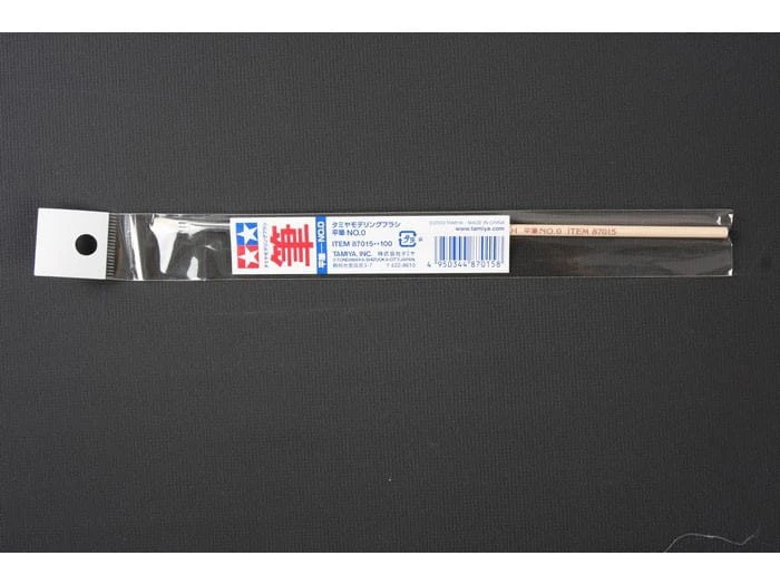 Pędzelek modelarski płaski 0 87015 Tamiya