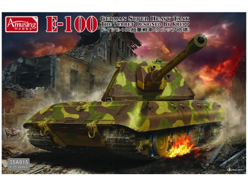 Czołg PzKpfw E-100 35A015 Amusing Hobby