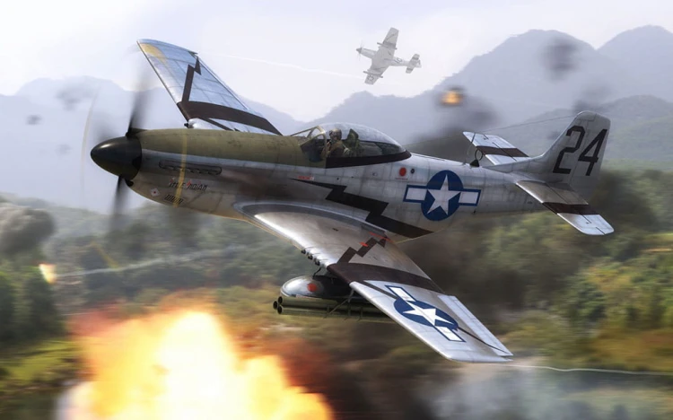 Samolot North American P-51D Mustang A05131 Airfix