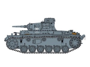 Czołg Panzerkampfwagen III Ausf.G 3.7cm (T)