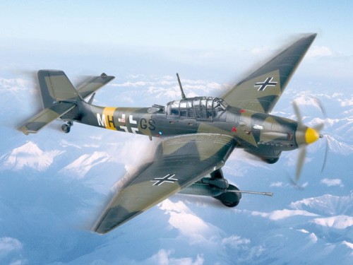 Samolot Junkers Ju-87 G-1 Stuka 80287 Hobby Boss