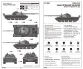 Czołg T-62 model 1962 07146 Trumpeter