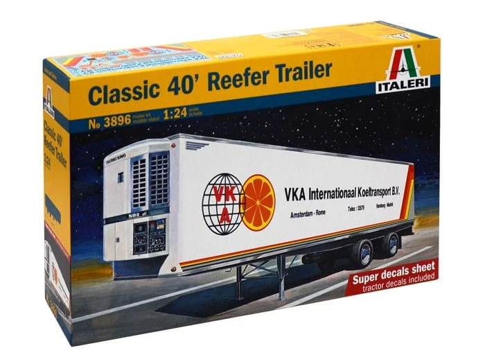 Naczepa kontener chłodnia Classic 40 3896 Italeri