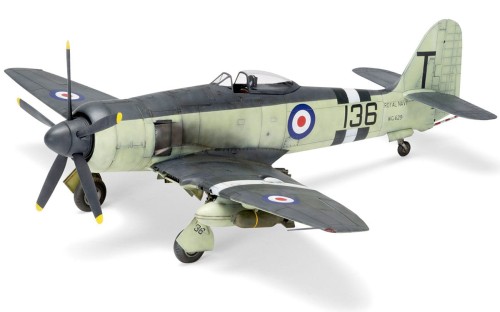 Samolot Hawker Sea Fury FB.11 A06105 Airfix