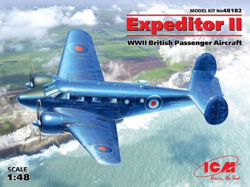 Samolot Beechcraft C-45F Expeditor Mk.II 48182 ICM