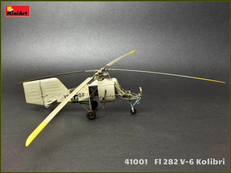 Śmigłowiec Flettner Fl 282 Kolibri 41001 MiniArt