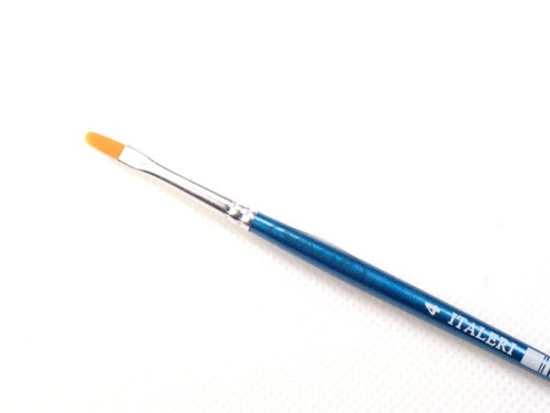 Pędzelek modelarski płaski 4 51227 Italeri
