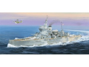 Okręt pancernik HMS Warspite 1942