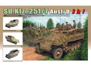 Transporter opancerzony Sd.Kfz. 251/7 Ausf.D
