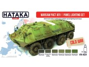 Zestaw farb akrylowych Układ Warszawski HTK-AS24 Hataka