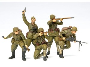 Figurki rosyjska piechota 1941-1942