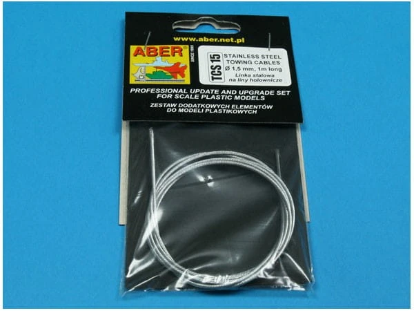 Linka stalowa 1,5mm na liny holownicze TCS15 Aber