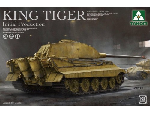 Czołg Sd.Kfz.182 King Tiger 2096 Takom