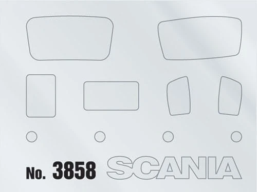 Scania R620 V8 Topline New R Series 3858 Italeri