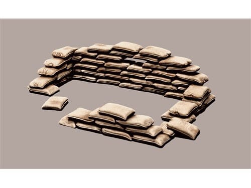 Wojskowe worki z piaskiem 0406 Italeri