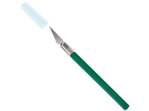Nożyk skalpel modelarski zielony 16032 Excel