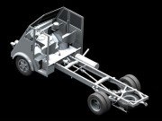 Samochód Lastkraftwagen Renault AHN 35416 ICM