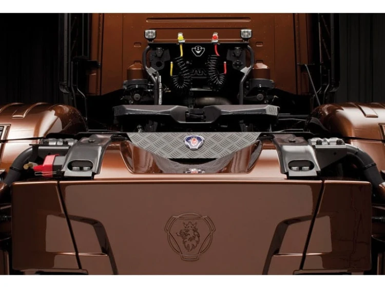 Samochód Scania R730 Black Amber 3897 Italeri