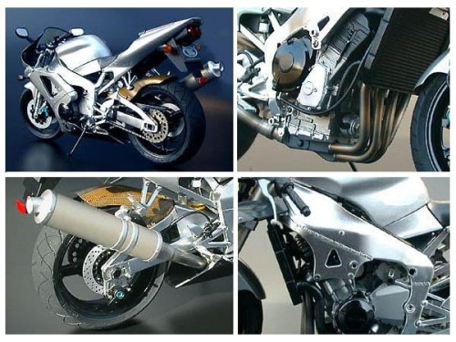 Yamaha YZF-R1 14074 Tamiya
