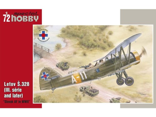 Samolot Letov S-328 SH72326 Special Hobby