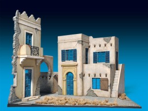 Ruiny budynków z Bliskiego Wschodu