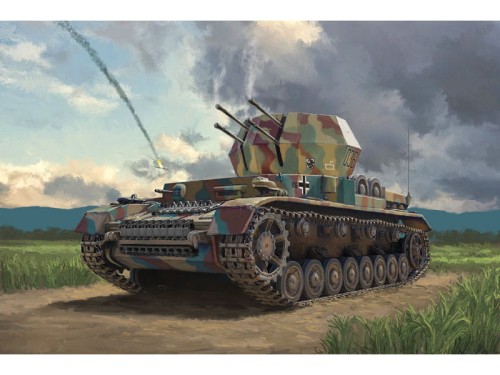 Działo Flakpanzer IV Wirbelwind 7074 Italeri