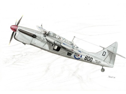 Samolot Fairey Barracuda TR Mk.V SH48069 Special Hobby