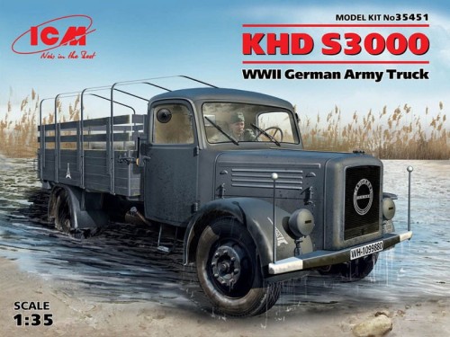 Ciężarówka wojskowa KHD S3000 35451 ICM