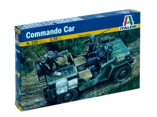 Samochód Willys MB Jeep Commando Car 0320 Italeri