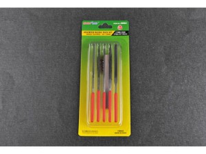 Pilniki modelarskie iglaki zestaw 5szt.