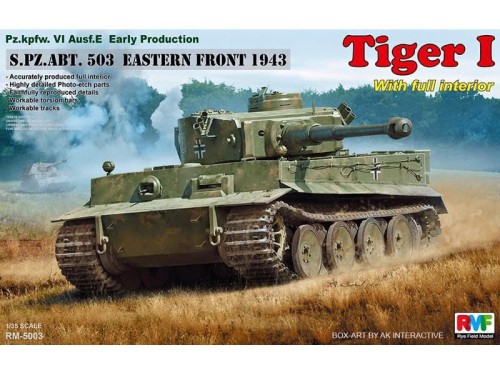 Czołg Tiger I PzKpfw VI Ausf.E sPzAbt 503 RM-5003 RFM