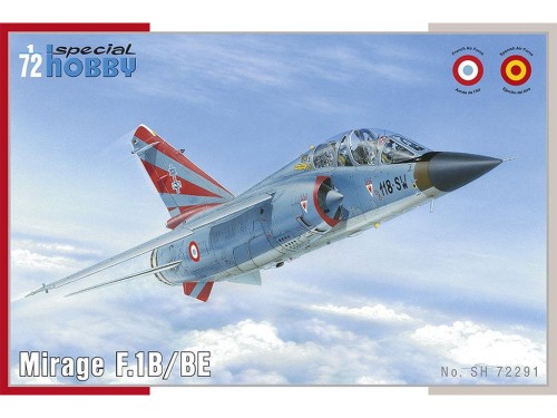 Samolot Dassault Mirage F.1B/BE SH72291 Special Hobby