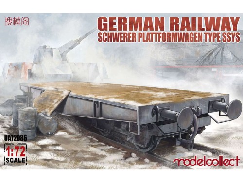 Wagon Schwere Platformwagen SSys UA72086 Modelcollect