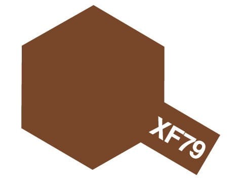 Farba akrylowa XF-79 Linoleum Deck Brown Flat 81779 Tamiya