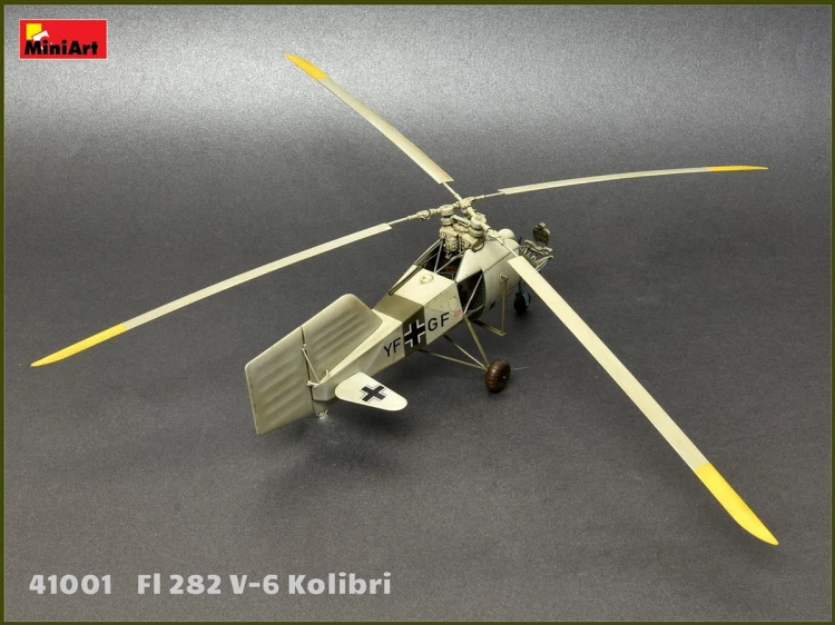 Śmigłowiec Flettner Fl 282 Kolibri 41001 MiniArt