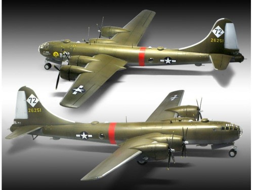 Samolot Boeing B-29A Old Battler 12517 Academy