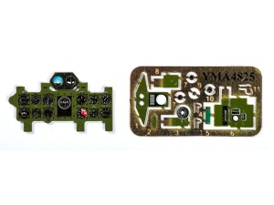 Fototrawiona tablica do A6M2 Mitsubishi Green