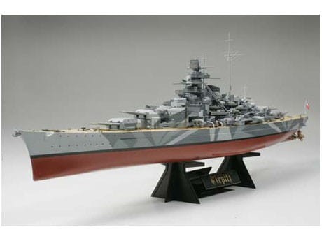 Okręt pancernik Tirpitz 78015 Tamiya