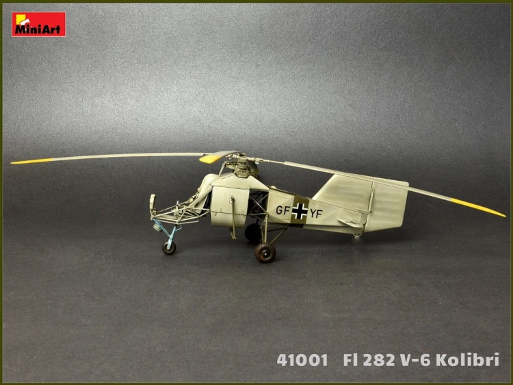 Śmigłowiec Flettner Fl 282 Kolibri 41001 MiniArt
